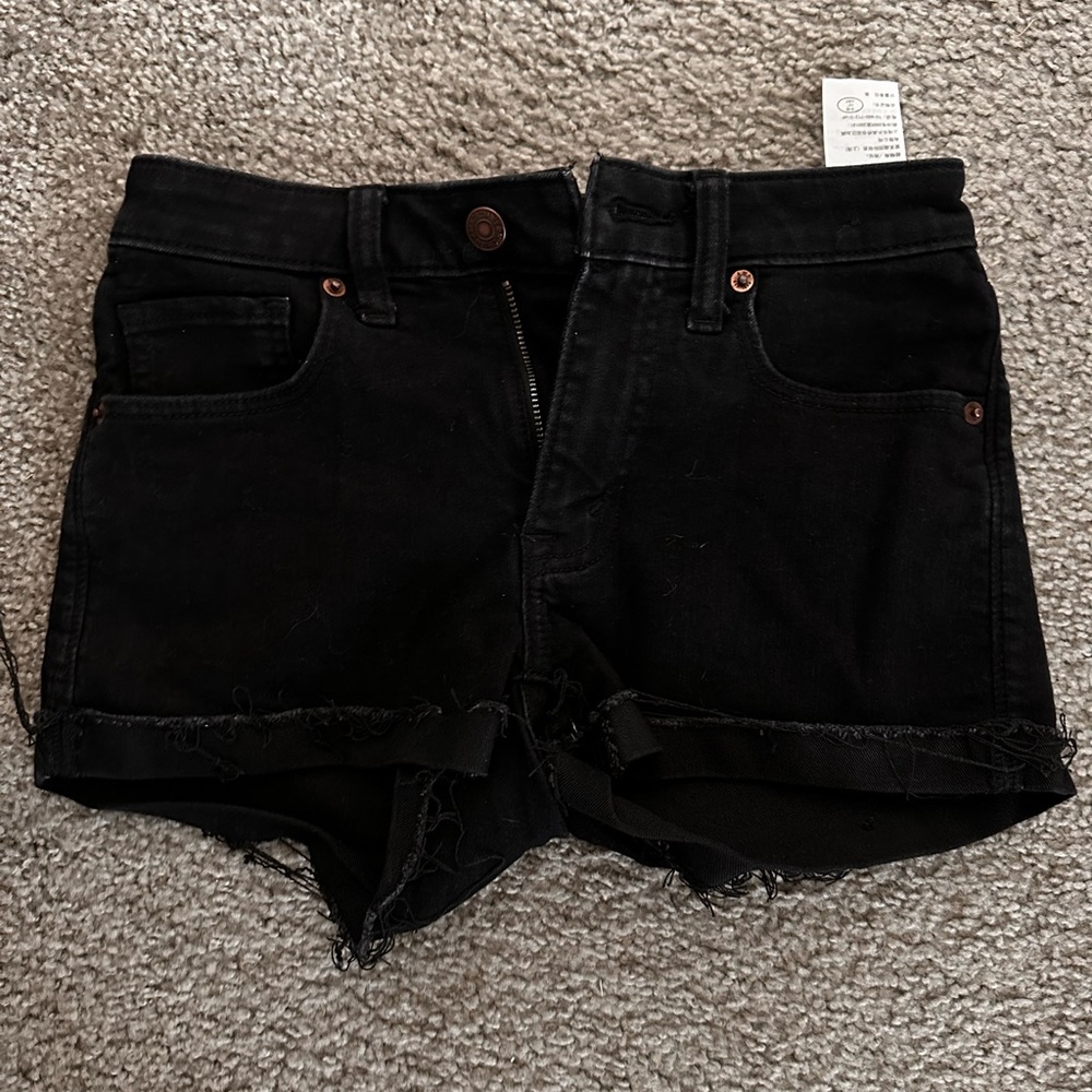 Abercrombie Black Shorts